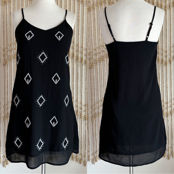 Old Navy Dresses & Skirts - NWOT Geometric Beaded Embellished Boho Festival Summer Sleeveless Tank Dress